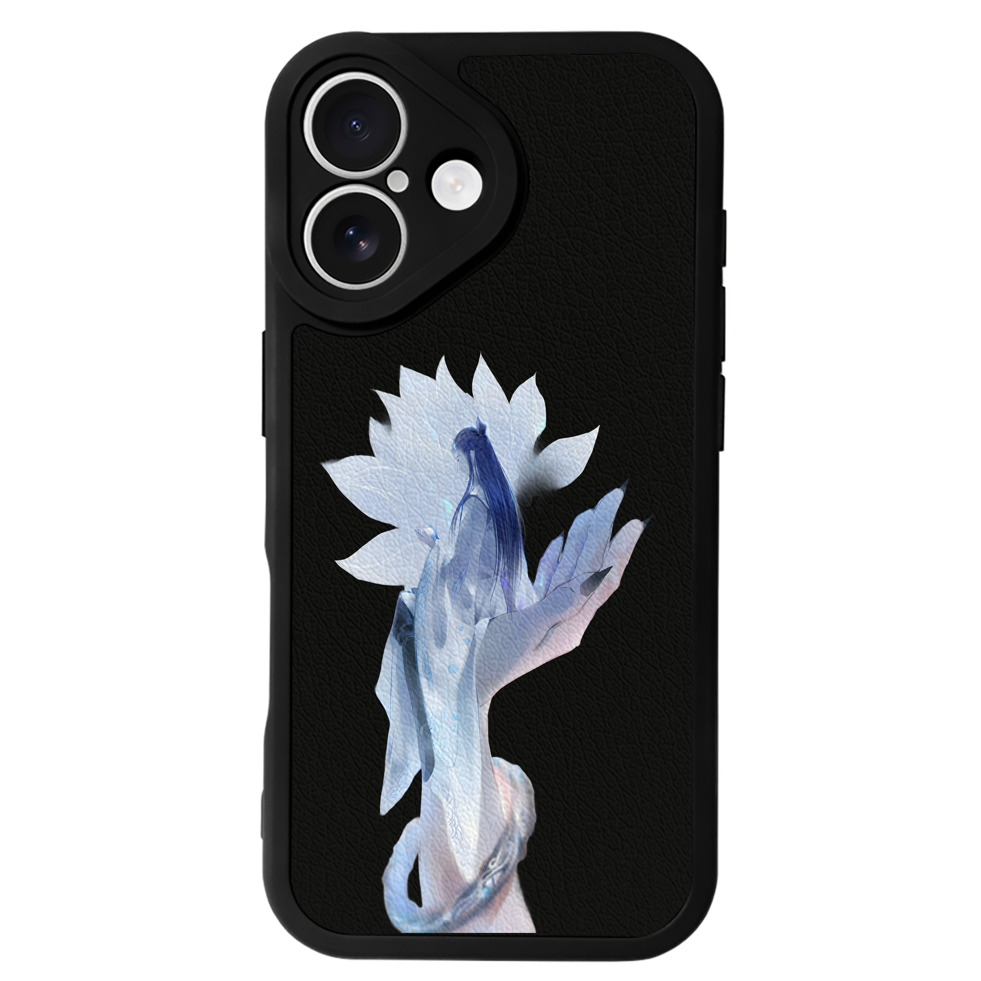 （画像用） Ne Zha 2 ナタ 魔童の大暴れ 【iPhone 16シリーズ対応】シリコンスマホケース（レザー調） 材質：シリコン